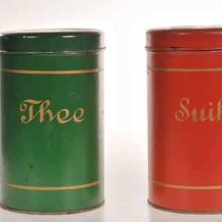 BLI168 2 blikken thee en suiker